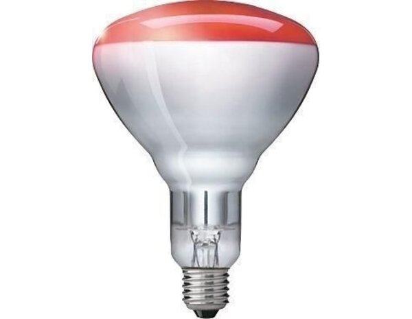 Philips Warmtelamp rood  e27 250 watt