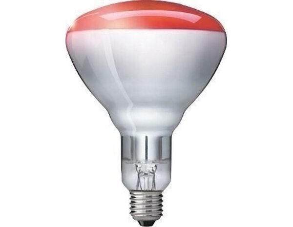 Philips Warmtelamp rood  e27 150 watt
