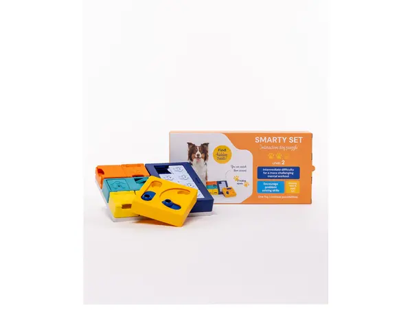 Pawzler Hondenpuzzel Smarty set   Level 2-3