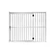 Hundos Aluminium paneel met deur links, 4 maten