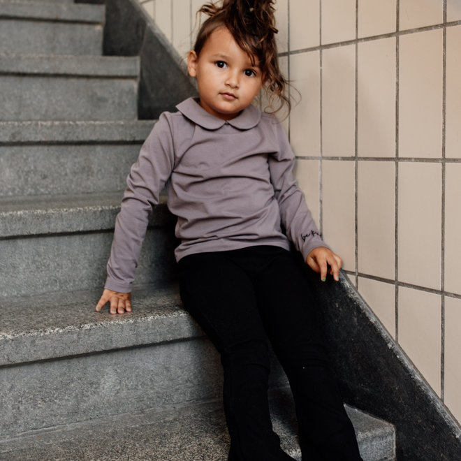 zondaar complexiteit Perth Black Moon Flared Broek | Duurzame Kinderkleding | BeKind The Label - Be  Kind