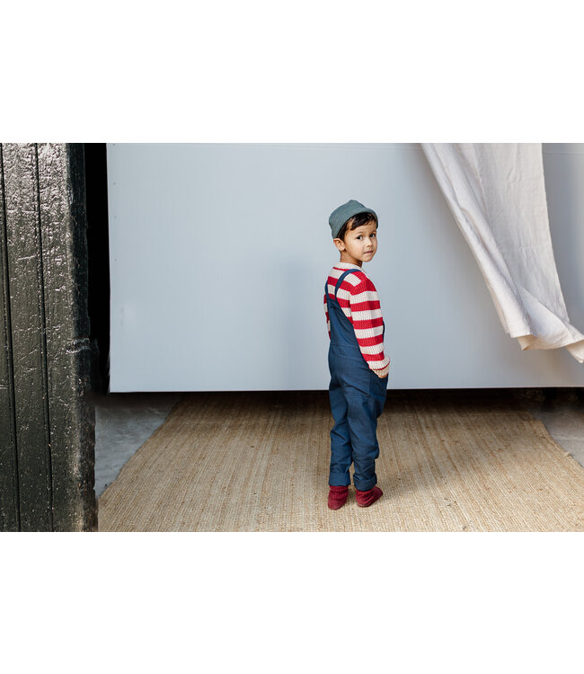 Be Kind Sammy Salopette // KIDS // Biologisch Katoen // Midnight Blauw