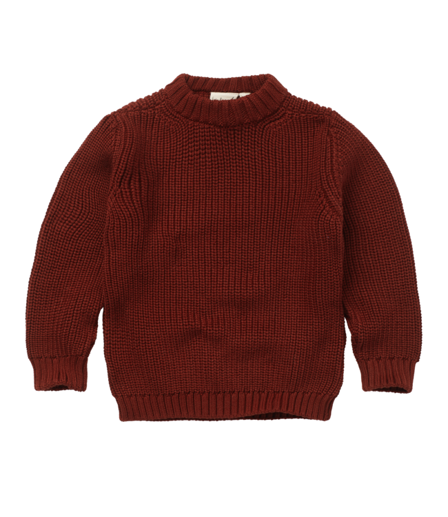 Be Kind Skylar Sweater // KIDS // Biologisch Katoen // Merlot