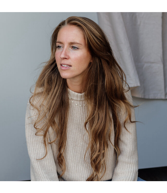 Be Kind Skylar Sweater // UNI // Biologisch Katoen // Latte