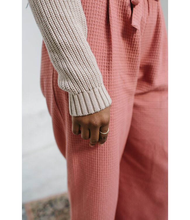 Be Kind Skylar Sweater // UNI // Biologisch Katoen // Latte