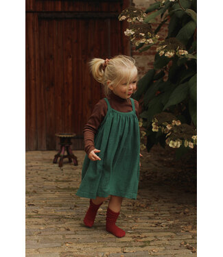 Be Kind Dana Dress // KIDS // Pine Green