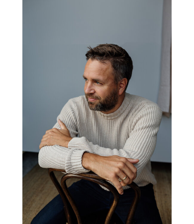 Be Kind Skylar Sweater // UNI // Biologisch Katoen // Latte