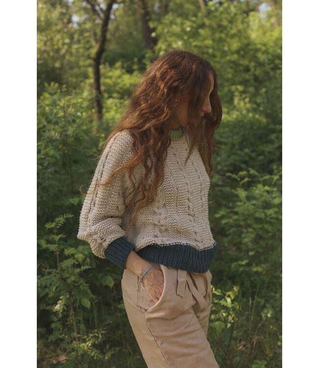 Be Kind Classy Rose Sweater // Womens // Organic Merino Wool