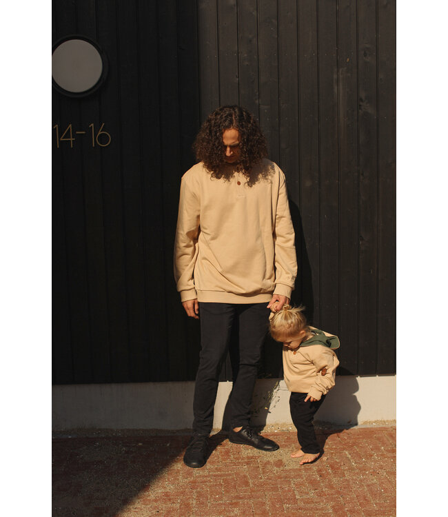Be Kind Twilight Neutral Hoodie // Uni // Upcycled Cotton