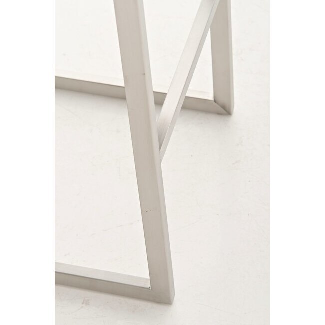 Barhocker Paros Kunstleder creme