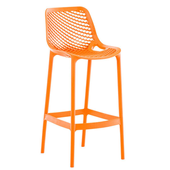 Barhocker Air Kunststoff Orange