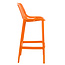 Barhocker Air Kunststoff Orange