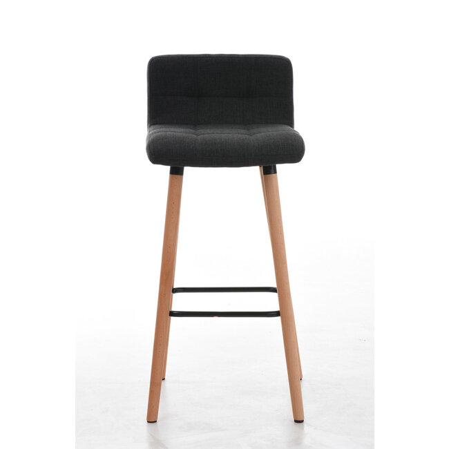 Barhocker Lincoln Stoff Grau
