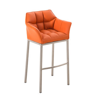 CLP Barhocker Damaso E Kunstleder Orange