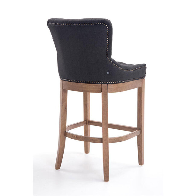 Barhocker Lakewood Stoff Grau