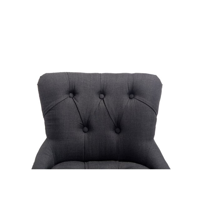 Barhocker Lakewood Stoff Grau