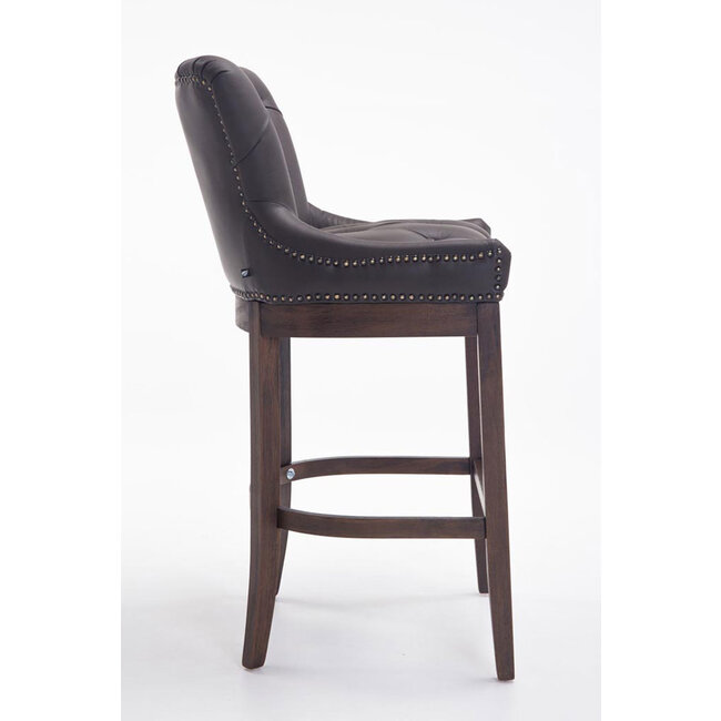 Barhocker Lakewood Echtleder Braun