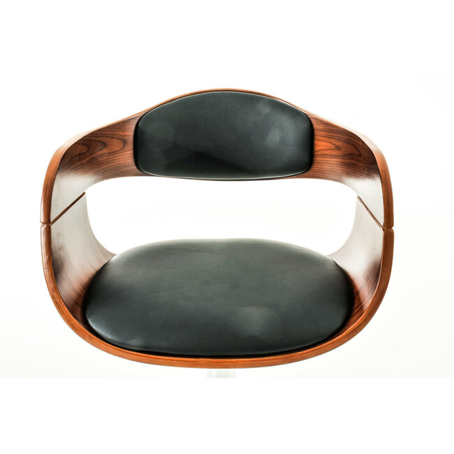 Barhocker Kingston Holz, Kunstleder