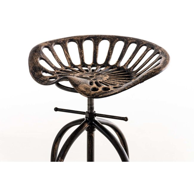 Barhocker Mimosa Metall Bronze