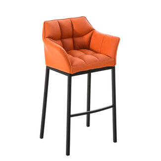 CLP Barhocker Damaso B Kunstleder Orange