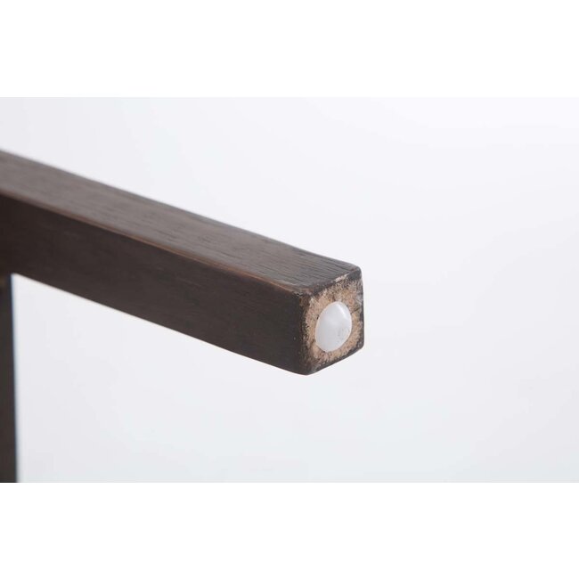 Barhocker Louise Stoff Braun