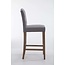 Barhocker Louise Stoff Grau