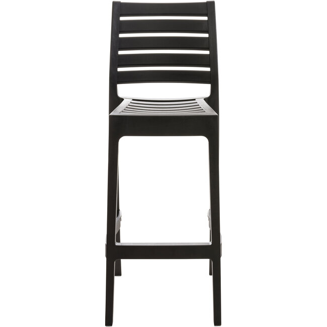 Barhocker Ares Kunststoff Schwarz