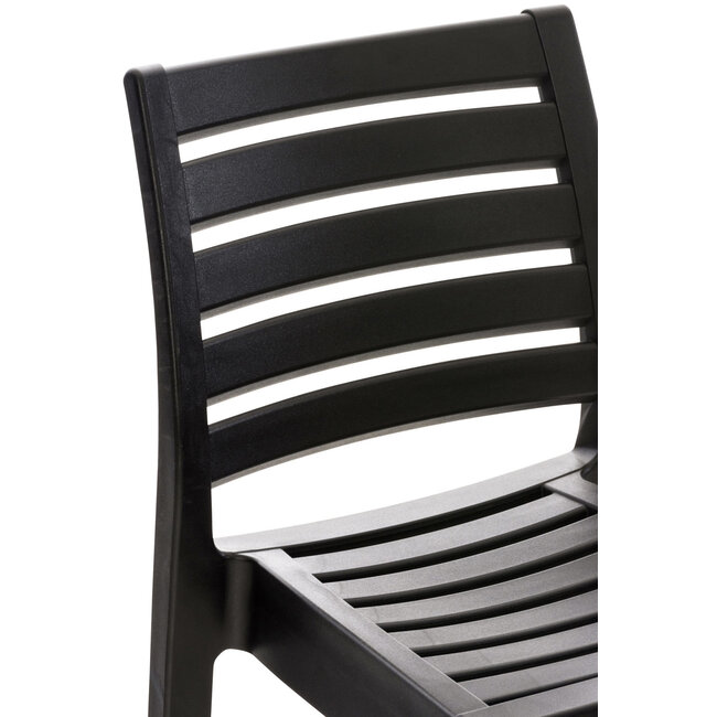 Barhocker Ares Kunststoff Schwarz