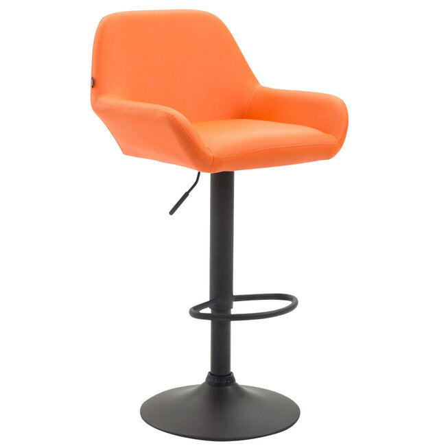 Barhocker Braga Kunstleder Orange