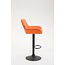 Barhocker Braga Kunstleder Orange