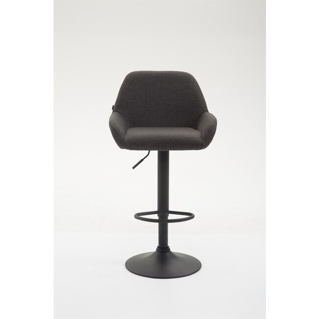 Barhocker Braga Stoff Grau