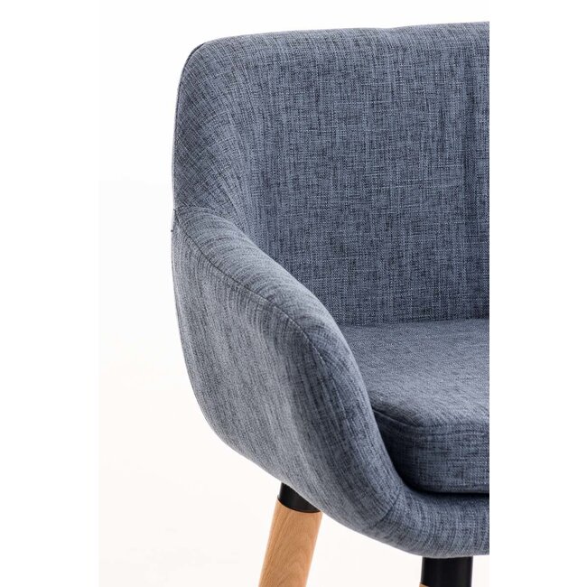 Barhocker Grant Stoff Blau