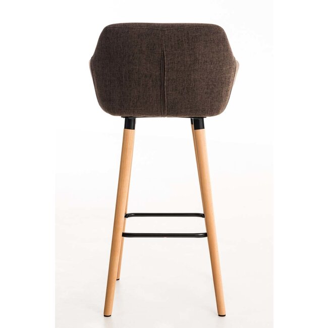 Barhocker Grant Stoff Braun