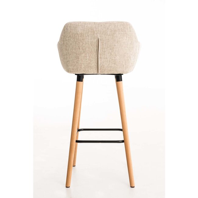 Barhocker Grant Stoff Creme