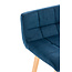 Barhocker Lincoln Samt Blau