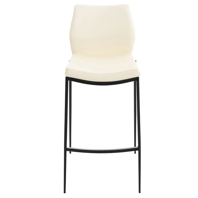 Barhocker Matola Kunstleder Creme