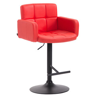 CLP Barhocker Los Angeles Kunstleder Rot