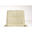 Besucherstuhl Caro Kunstleder Creme