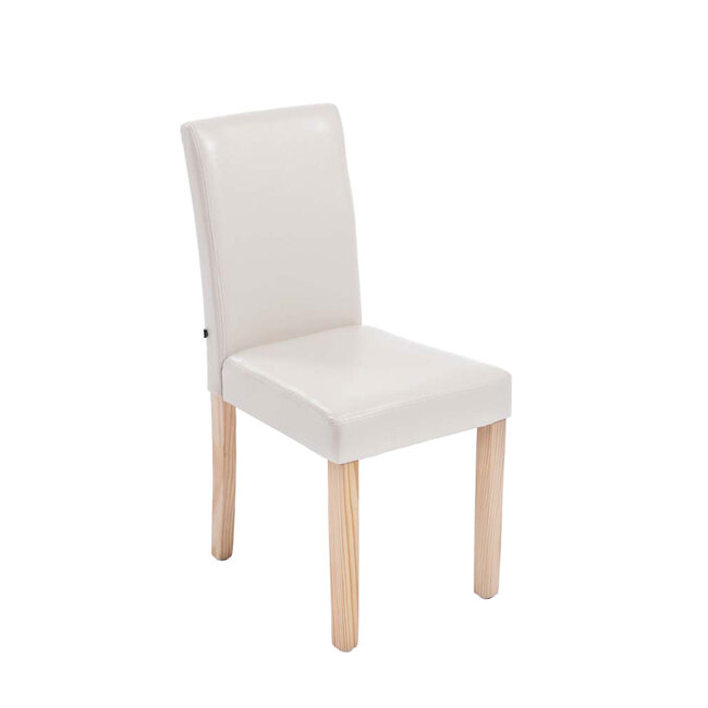Esszimmerstuhl Ina Kunstleder Creme