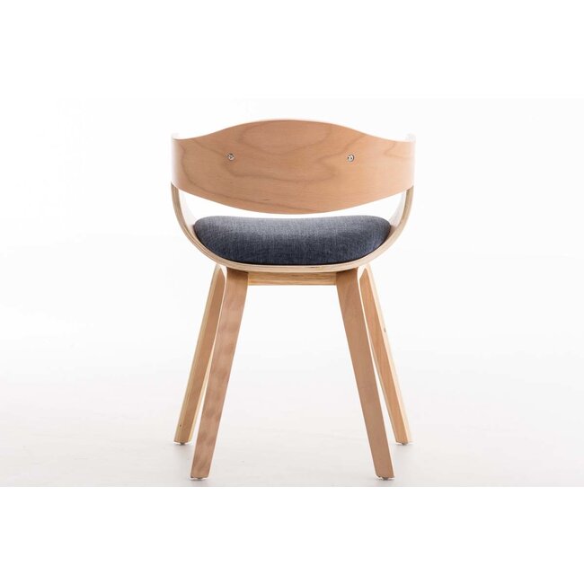 Besucherstuhl Kingston Holz/Stoff