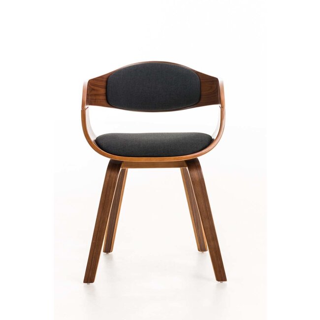 Besucherstuhl Kingston  Holz/Stoff