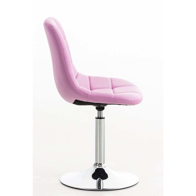 Stuhl Emil Kunstleder Pink