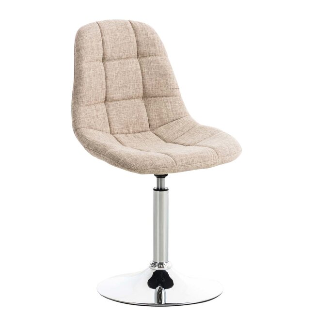 Stuhl Emil Stoff Creme