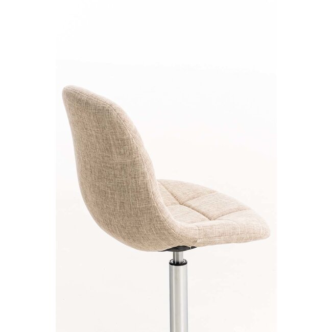 Stuhl Emil Stoff Creme