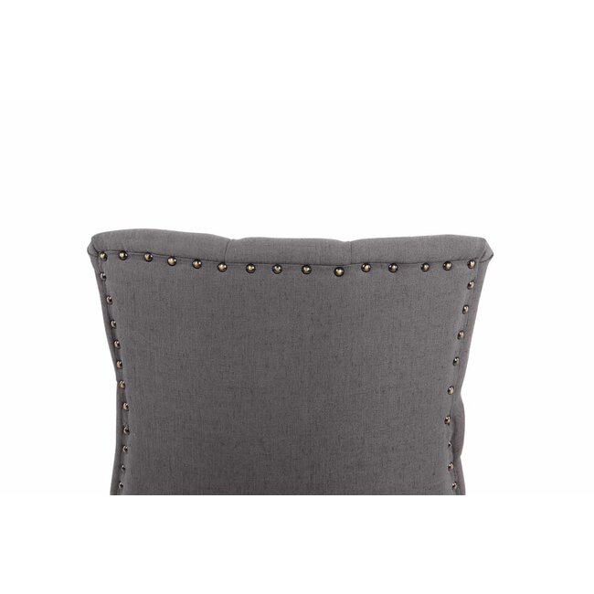 Esszimmerstuhl Aberdeen Stoff Grau