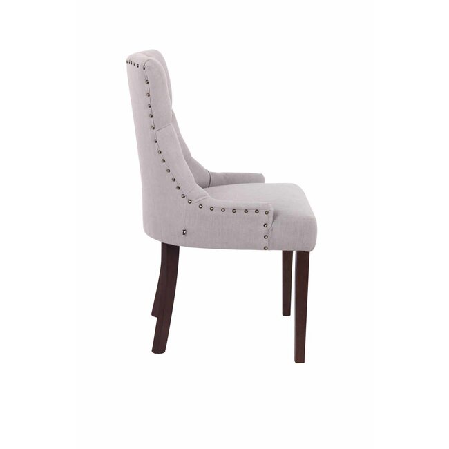 Esszimmerstuhl Aberdeen Stoff Grau