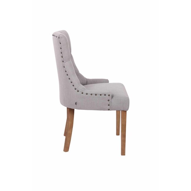 Esszimmerstuhl Aberdeen Stoff Grau