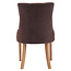 Esszimmerstuhl Aberdeen Samt Braun