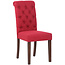 Esszimmerstuhl Lisburn Stoff Rot