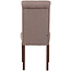 Esszimmerstuhl Lisburn Stoff Taupe